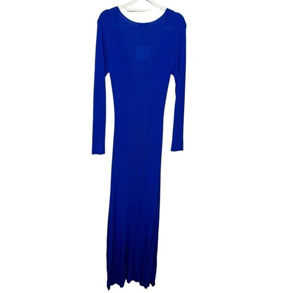 NEW Auteur Stevie Maxi Dress in Cobalt Blue XL Revolve Rib Knit - Picture 5 of 12